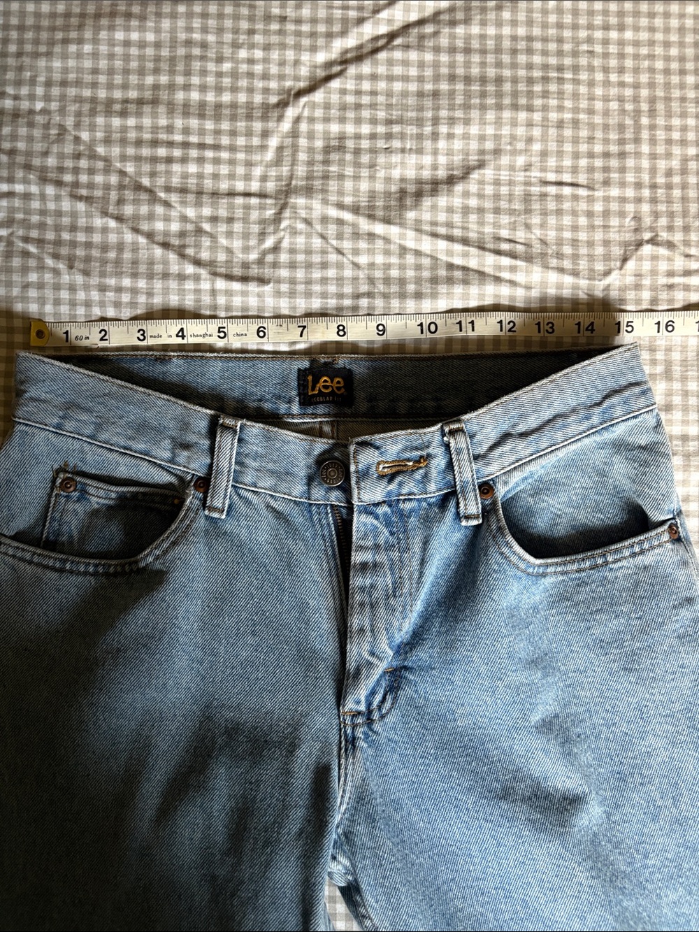 Lee Men's Straight Jeans — Light Blue Denim - Picture 5 of 7